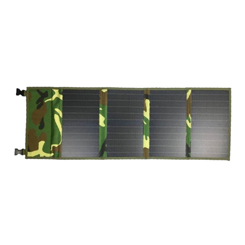 Bärbara 40W Solar Folding Väskor För Laptop Solar Laddare Fällbar Solpanel För Camping Utomhus