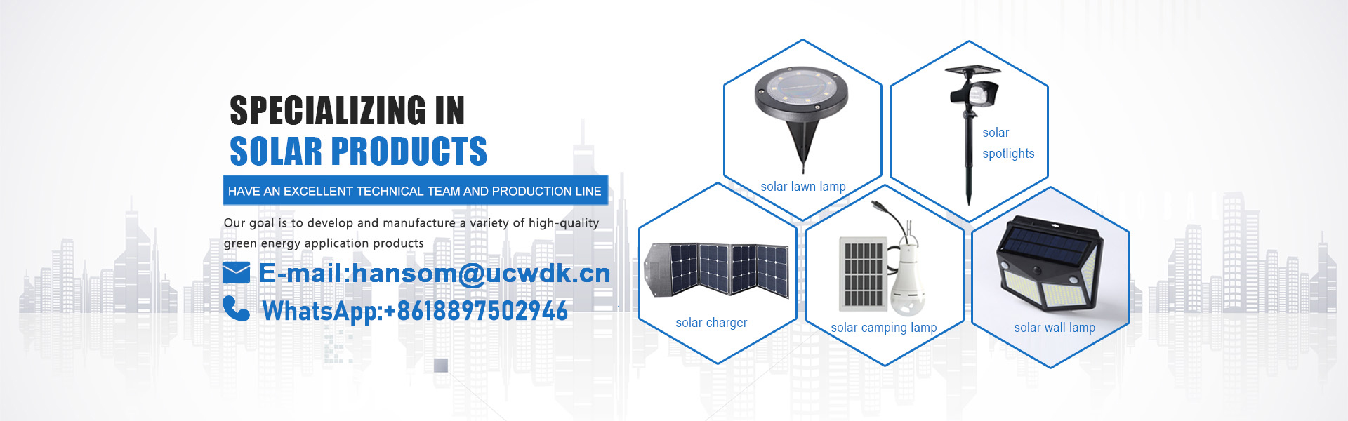 Sol laddare, solljus, solpanel,UCWDK Solar Technology Co. Ltd.